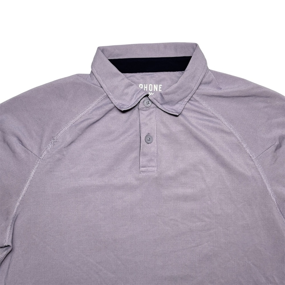 Rhone Performance Polo Shirt Mens Sm Purple Short Sleeve Stretch Golf Athletic - Picture 2 of 8